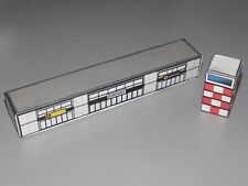 Model Airport Small Regional Terminal Building + ATC Tower 1/400 1/500 Scale picture