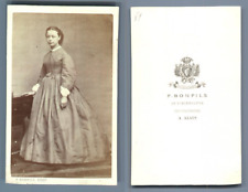 F. Bonfils, Alais, Madame Sophie de Gissé Vintage albumen print. Félix Bonfils,  picture