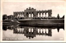 RPPC Schonbrunn Palace Gloriette Vienna Austria Mailed from France 1955 Postcard picture