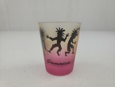 Jamaica We be Jammin Shot Glass Ombre Pink & Clear @agiftcorp  picture