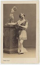 CDV c.1865. Louis Mérante, dancer and ballet master by Disderi. Dance. Dance picture