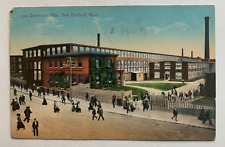 1911 MA Postcard New Bedford Massachusetts Dartmouth Mills building factory picture