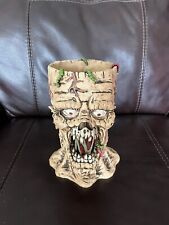 Vintage Halloween Zombie Party Bowl Head From Spencers picture