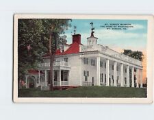 Postcard Mt. Vernon Mansion Mt. Vernon Virginia USA picture