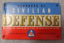 WWII WW2 1942 Handbook Of Civilian Defense Homefront Booklet 96 Pgs EX Condition picture
