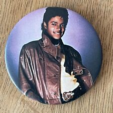  Vintage early 1980s MICHAEL JACKSON pin button large 3