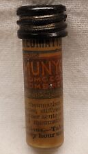 Munyon's Rheumatism Cure Free Sample Original Labels And Nice Embossed Lid Empty picture