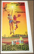 1981 Gatorade Thirst Quencher Print Ad Advertisement Clipping Basketball Vintage picture