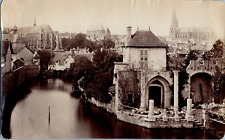 France, Chartres, view taken from the Courtille vintage print, period print, picture