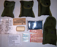 Four New complete Nylon First aid kit US military genuine GI surplus small picture