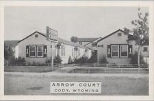 Postcard Arrow Court Cody Wyoming WY  picture