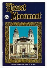 1970s FABULOUS HEARST Castle MONUMENT Full Color Guide Booklet picture