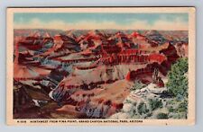 AZ-Arizona, Aerial Northwest From Pima Point, Antique, Vintage Souvenir Postcard picture