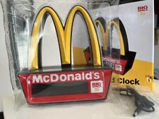 [New] McDonald's Golden Arch LED Clock Shirt Bag Japan extremely rare 202209M picture