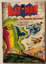 Batman #134 DC (2.5 GD+) cover detached at one staple (1960) picture