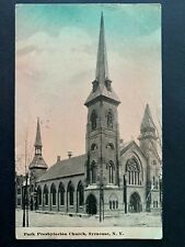 Postcard Syracuse NY - Park Presbyterian Church picture