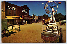 Ogallala NE-Nebraska, Front Street, Cowboy Capital, Texas Trail, Postcard picture