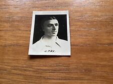 THE CHAMPION, FAMOUS FOOTBALL CAPTAINS 1922 . NO. 37 J. Fay in VGC picture