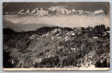 Postcard C 243, Darjeeling from Hotel Mt. Everest, Postmarked April 1923 picture