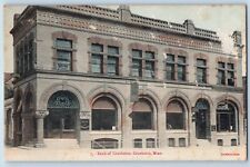 Crookston Minnesota Postcard Bank Crookston Building Exterior View 1910 Unposted picture