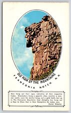 Old Man Mountains Franconia Notch New Hampshire Rock Formations UNP VNG Postcard picture