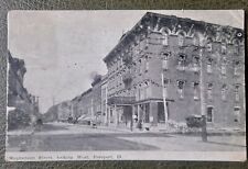 Freeport, Ill, Stephenson ST. Looking West, Vintage Postcard, Bruster House picture
