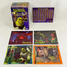 SHREK 1 The First Movie (Dart Flipcards 2001) Complete 72 Card Set EDDIE MURPHY picture