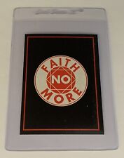 Faith No More Band Logo 1994 Argentina International Rock Card Trading #157 picture