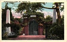 Vintage Postcard- WASHINGTON'S TOMB, MT. VERNON, VA. picture