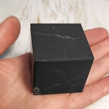 Russian Shungite Cube Natural Real Karelian black shungite stone,Tolvu picture