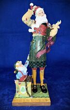 Lenox Sculpture Santa's Merry Mix Up, Limited Edition 2015, 12x6.25x4.5 in picture