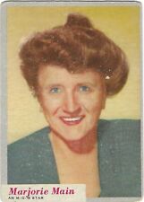 1953 TOPPS WHO-Z-AT STAR? #25 MARJORIE MAIN RARE, POPULAR SET picture