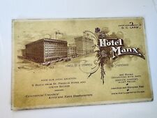 Postcard Hotel Manx San Francisco California #290 picture