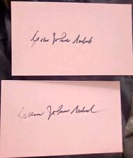 2 Autographs Nobel Prize for Peace Ellen Johnson Sirleaf  signed picture