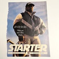 Vintage Starter Clothing Emmitt Smith NFL Cowboys Magazine Print Ads 1993 Color picture