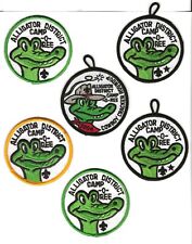 aal-pa-tah lodge 237 Alligator Dist. Camp-O-Ree 6 pcs New picture