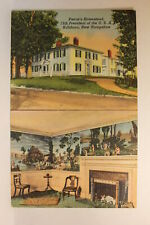 Postcard Pierce's Homestead 13th President Of USA Hillsboro NH G10 picture