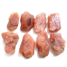 Top Sunstone Raw 8 Piece Lot 174.55 Crt 23-27 MM Sunstone Raw Making Jewelry picture