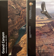 New GRAND CANYON NP  NATIONAL PARK SERVICE UNIGRID BROCHURE Map  100 ANNIVERSARY picture