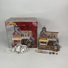 2007 Lemax Village Collection PLYMOUTH FISH MARKET FISHERMAN'S GROTTO SEAFOOD picture