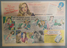 Woodbury Soap Ad:  Actress Veronica Lake  from 1943 Size: 11  x 15 inches picture