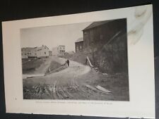 1906 photo plate Connor House old town Cherry Township Sullivan Co Pennsylvania  picture