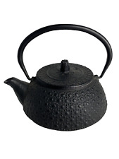 Black Cast Iron Japanese Nanbu Tetsubin Teapot picture