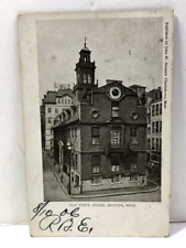 Old State House, Boston, Massachusetts MA - Vintage Undivided Back Postcard 1906 picture