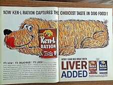 1963 Ken-L-Ration Dog Ad Large Dog Pin Art picture