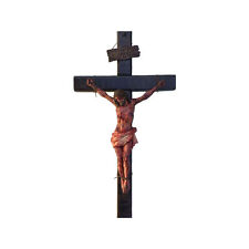 Jesus Nailed On Cross 7.8'' Wall Cross Jesus Crucifixion Pray Crucifix Statue picture