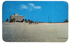 View to the Zazil-Ha Hotel Playa del Carmen Mexico Postcard Tarjeta Postal picture