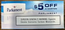 $20.00 Off PARLIAMENT Cigarettes Packs Cartons (exp. 6/27/24) picture