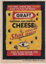 1973 Topps Original  Wacky Packages 5th Series Graft Cheese picture