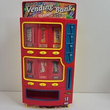 Vintage 2004 M&M Mars Vending Machine Bank Toy Candy Dispenser Snack Bars picture